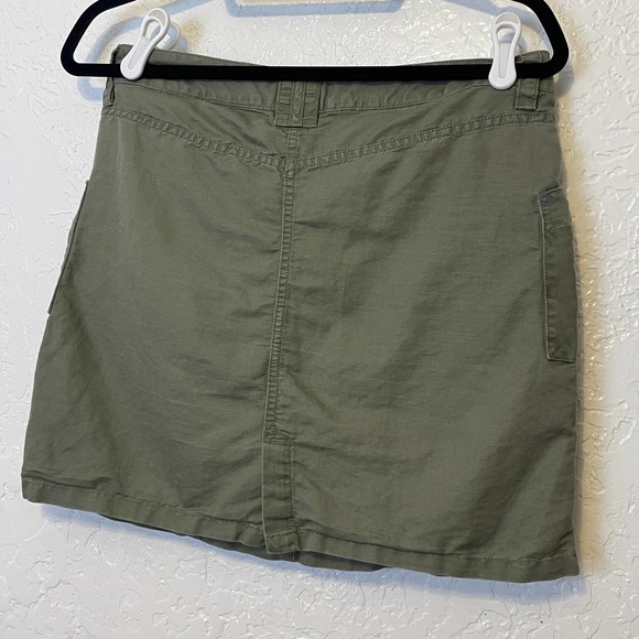 🌻Toad&Co {6} Hunter Green 'Swept Away' Utility Skirt - Picture 5 of 8
